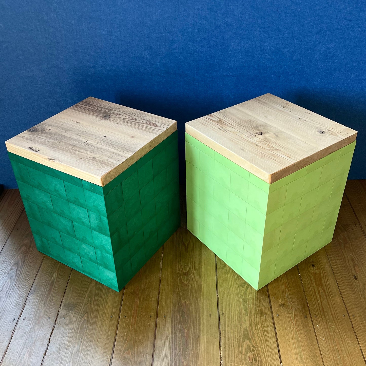 Morph Bricks Bio Cube stools