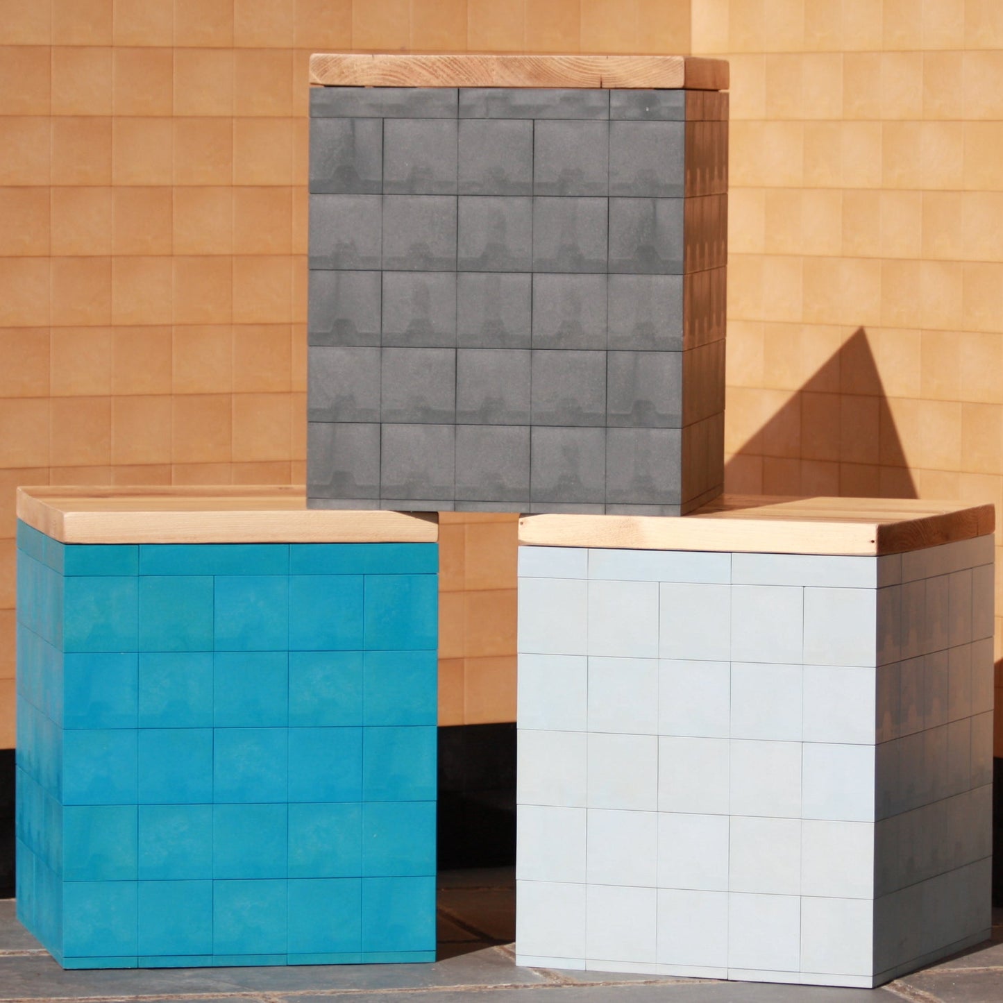 Morph Bricks Bio Cube stools